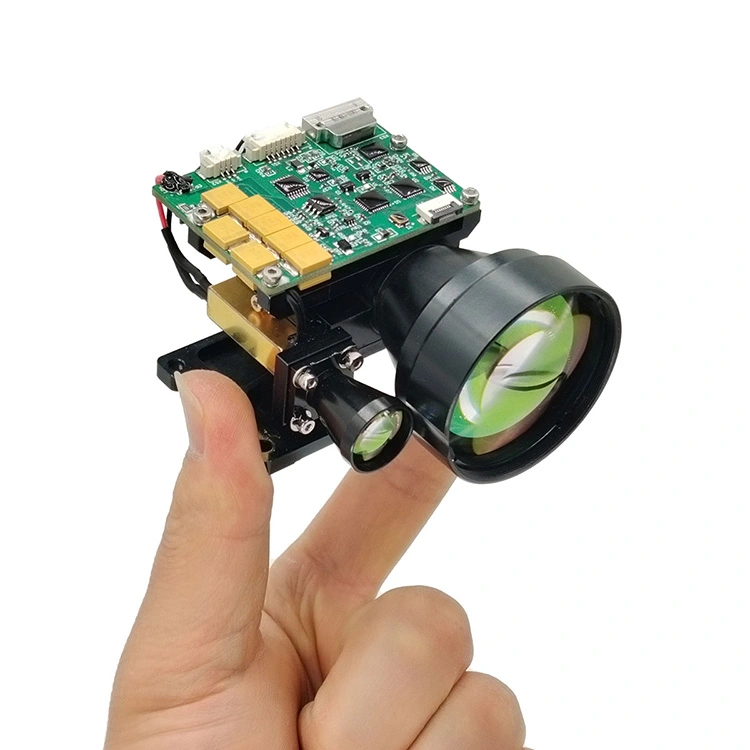 10 km oogveilige laserafstandvindermodule (LRF)