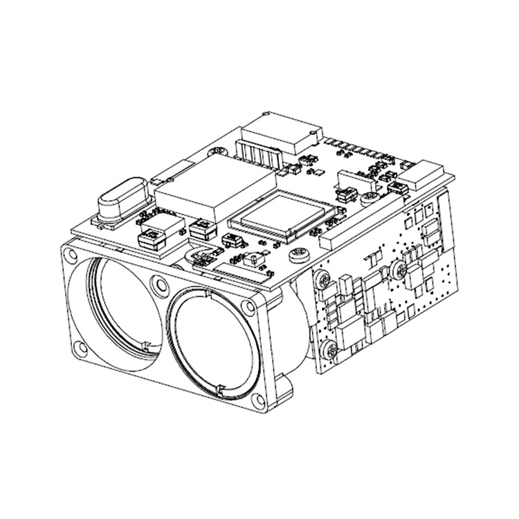 30 Hz 270 m laserafstandsmetermodule